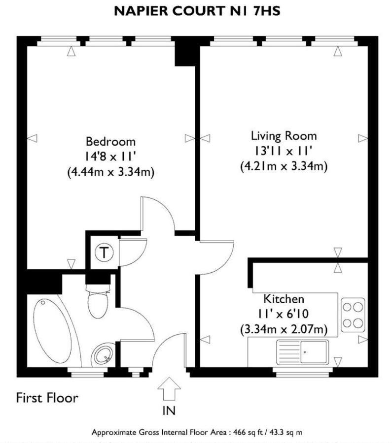 1 Bedroom Flat Close To City With Free Parking Arrangement London Luaran gambar